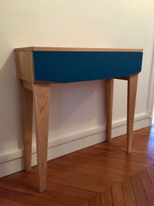 Console C1 of le dahé en chêne massif. 520€