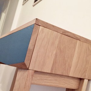 Console C1 of le dahé en chêne massif. 520€